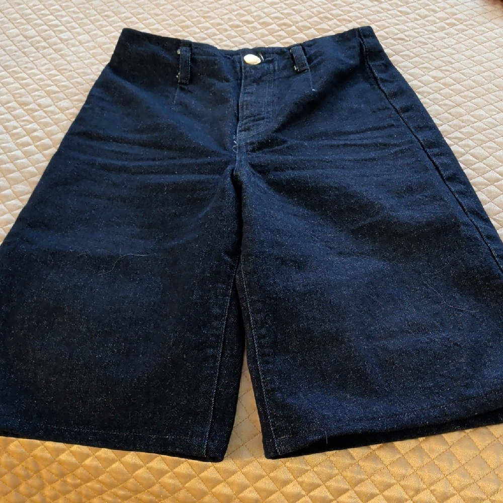 Dark Denim Shorts